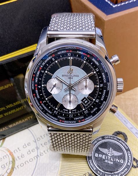 breitling transocean chronograph unitime replica|breitling transocean chronograph review.